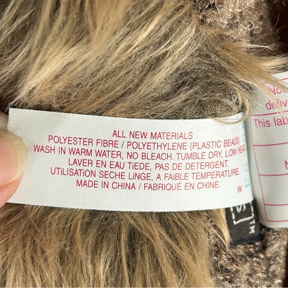 Anne Geddes Sleeping Baby Hedgehog Stuffie Plush Doll with Tags - Picture 11 of 13